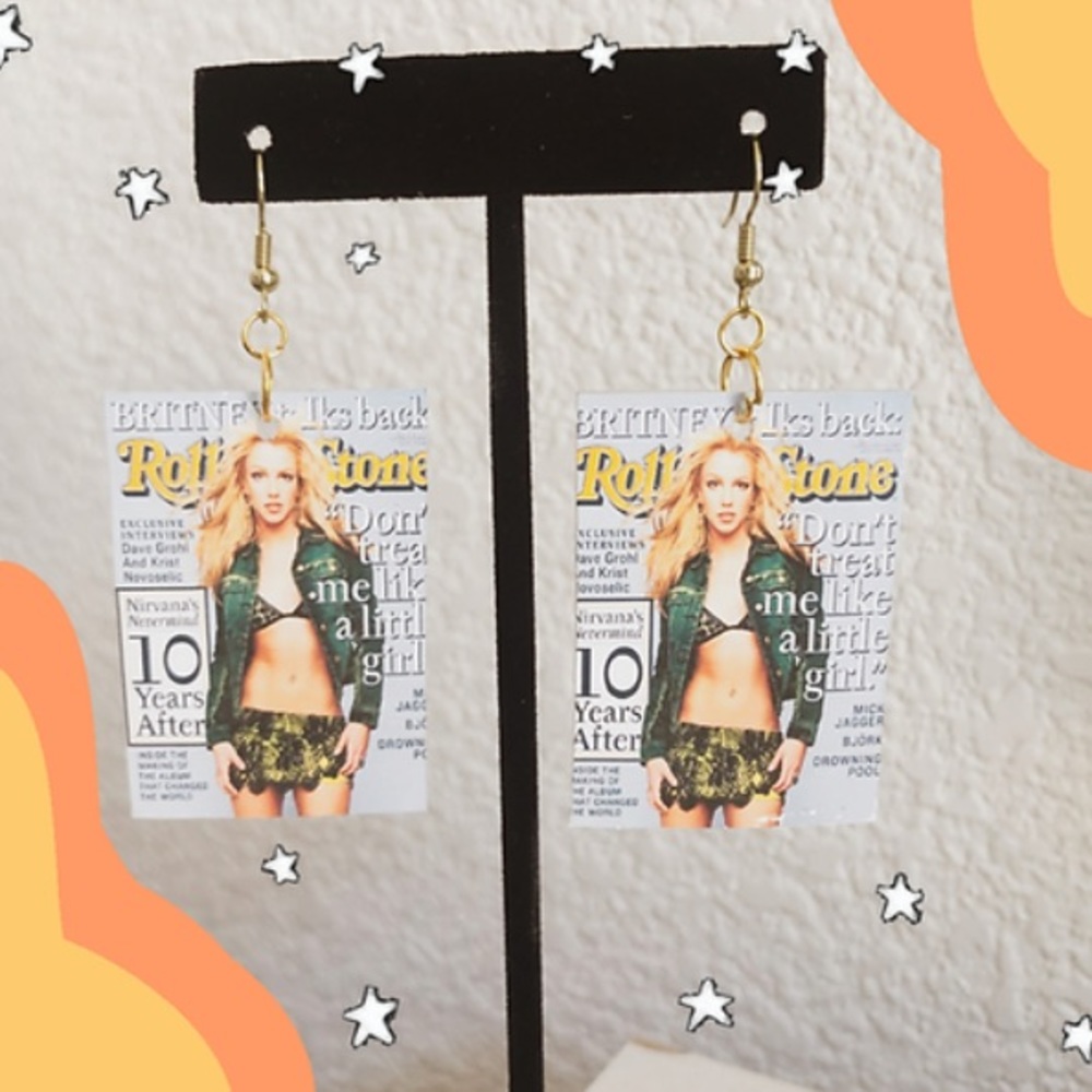 Britney | 🎸 Rolling Stone magazine earrings
